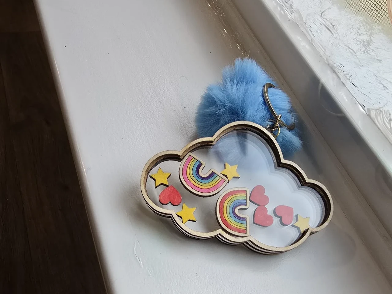 [Laser cut and engrave] Cloud Shaker